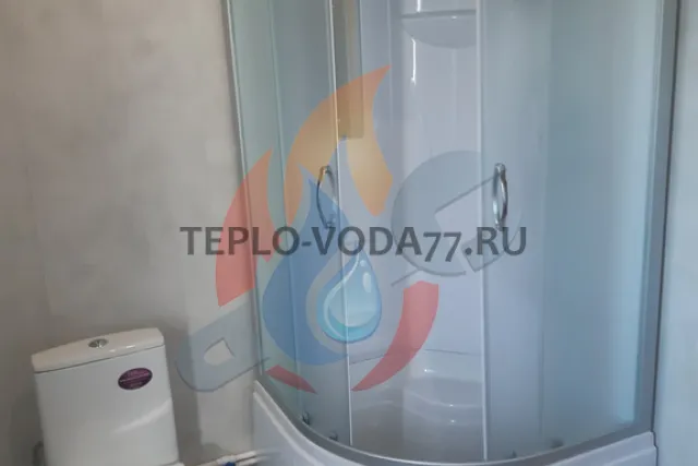 Соберем и подключим душевую кабину и унитаз в частном доме под ключ, водоснабжение заказывают у нас!